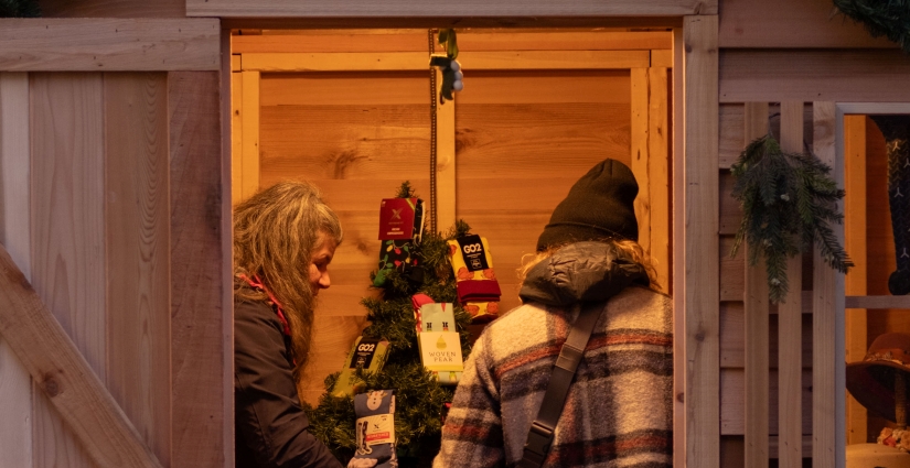 Market Stall at Wesbrook Village